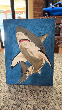 Shark canvas