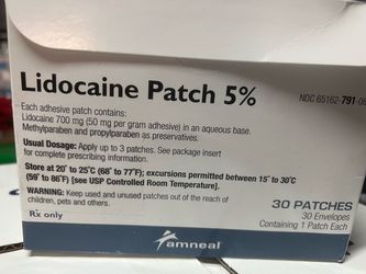 Lidocaine Patches 5%