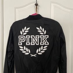 PINK Bomber Jacket Size Small
