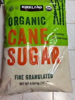Organic cane sugar