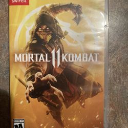 Mortal Kombat for Nintendo switch