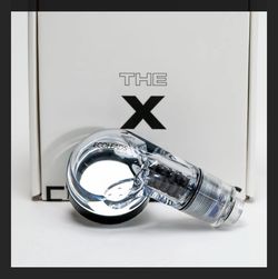 In box new EcoHeads shampoo water hose head