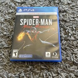 MILES MORALES SPIDER-MAN PS4