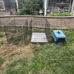 All 3- dog crates for $30