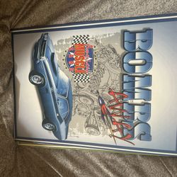 Collectible Car Sign Metal