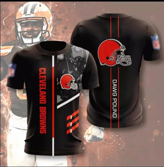 Brand New Cleveland Browns Shirts Dry Fit