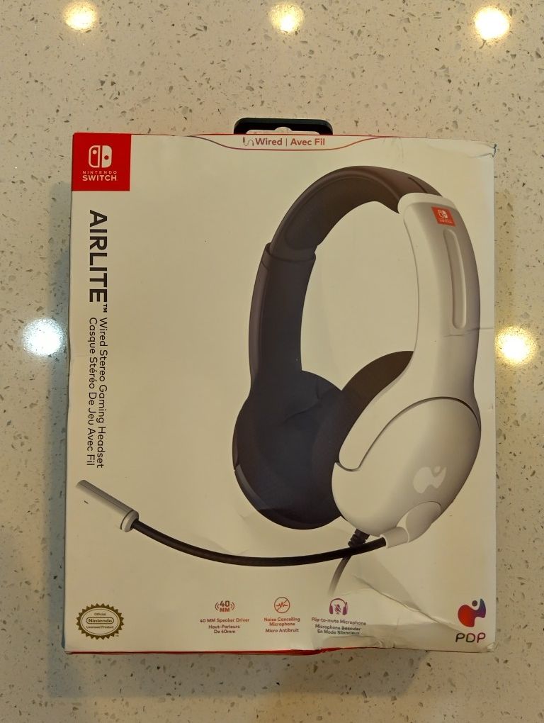 Brand New Wired Gaming Headset For Nintendo Switch