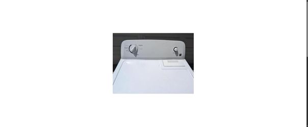 Kenmore Series 100 Dryer - White, Top Controls