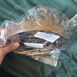 30th Birthday King Sash Birthday Decorations