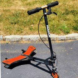 🛴$ RAZOR 3 wheel dual casters POWERWING RED SCOOTER weight capacity 143 lbs..
 holmdel.nj