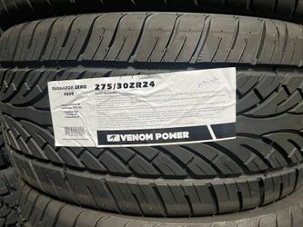 275/30/24 New Set Of Tires