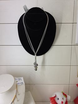 White Gold Necklace 