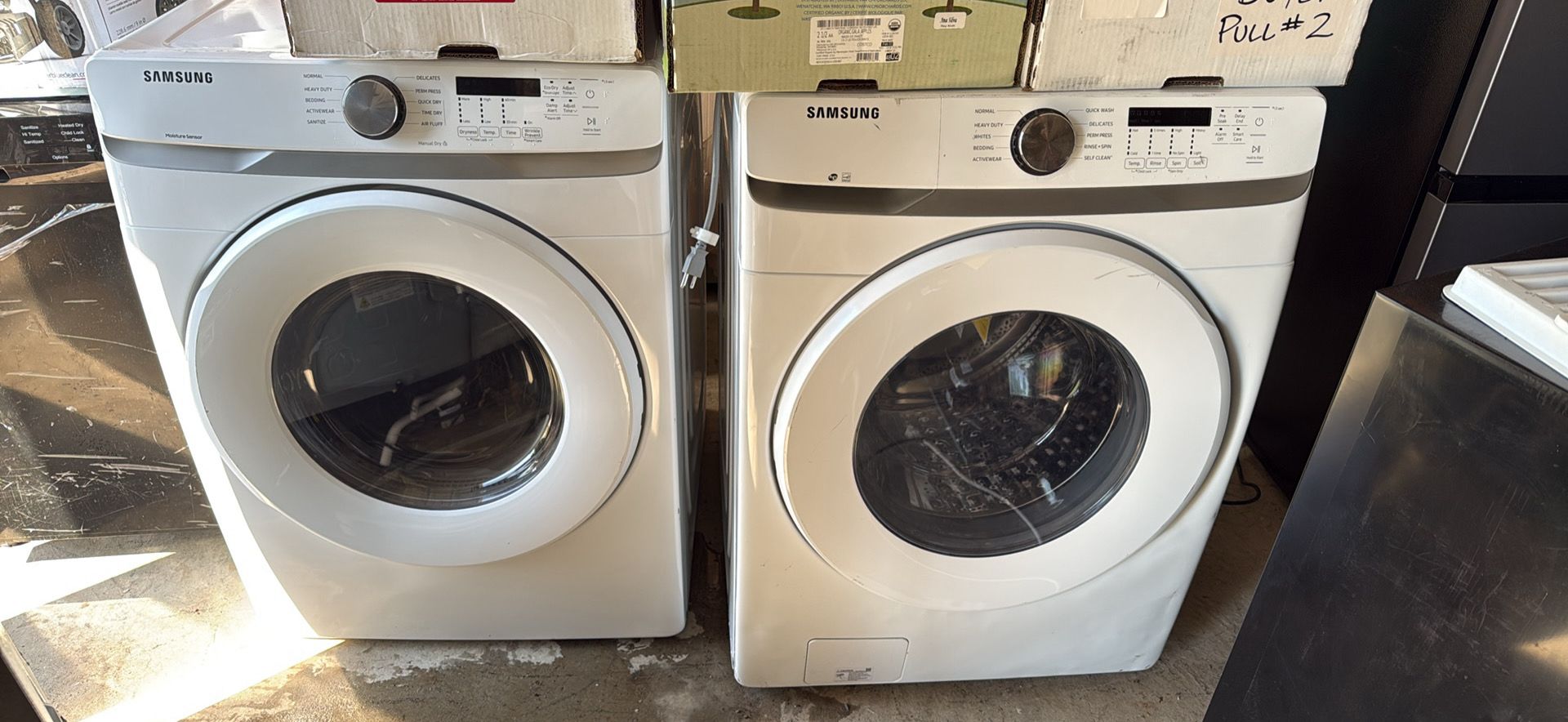 Samsung washer and dryer