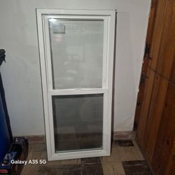 White home improvement window