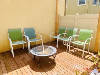 Canvass Outdoor Chairs