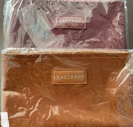 New Longchamp Wristlets (Brown or Burgundy) $15 Each or 2/$20