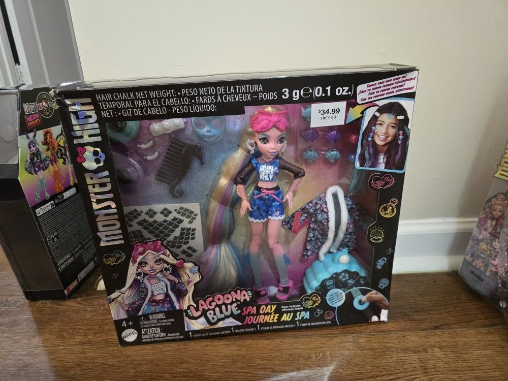 Monster High Spa Day Lagoona