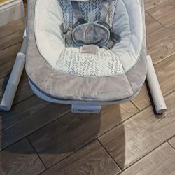 Ingenuity Anyway Sway Vibrating Portable Baby Swing