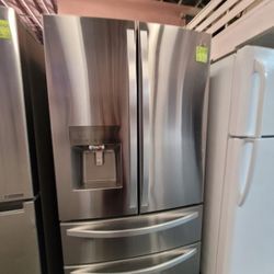 Kenmore Re fri gera tor Fri dge Fully Covered Warranty! 4 Door French