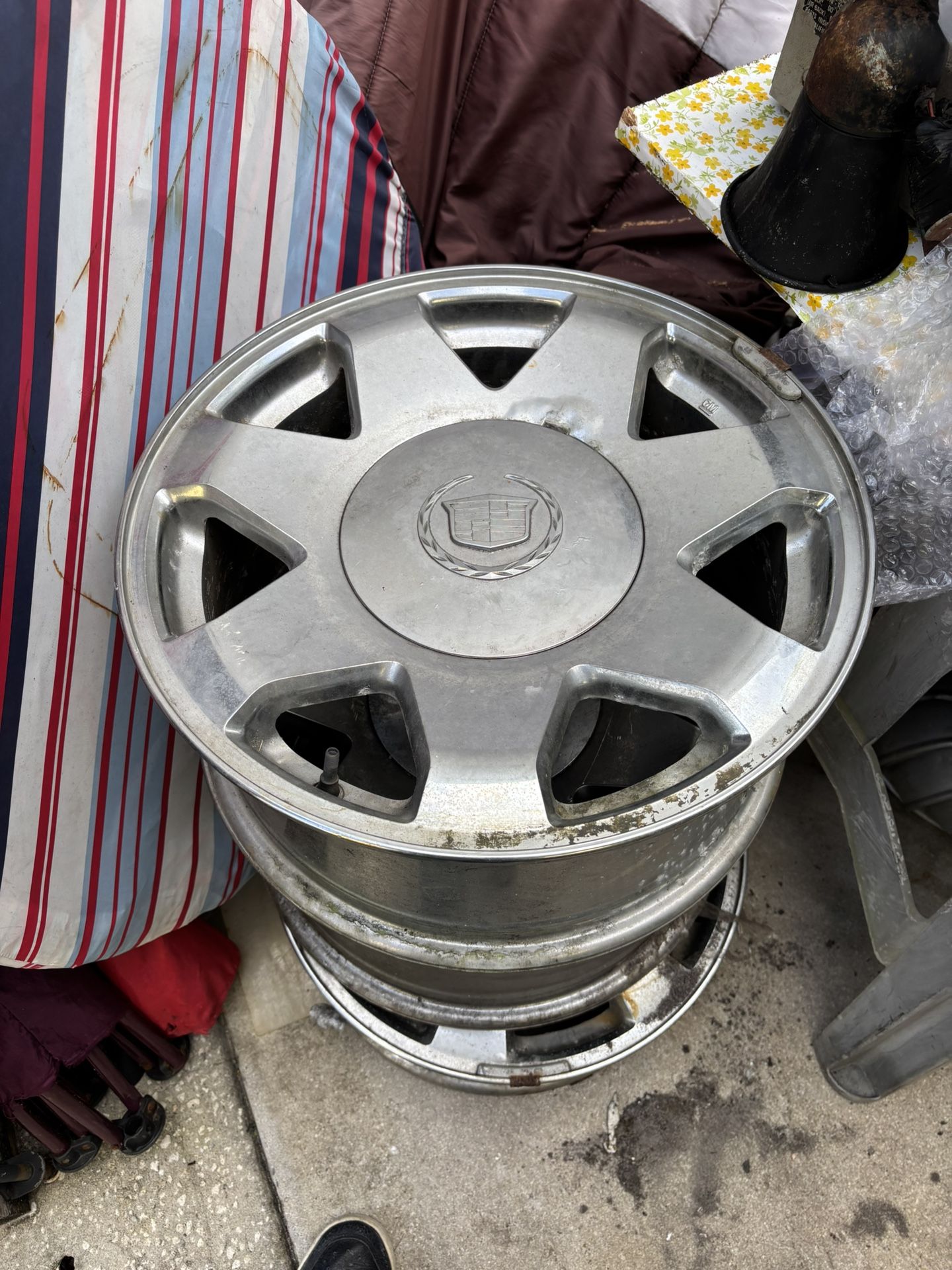 Cadillac Rims 18.5 Diameter & 8.5 Inside Tire Wall