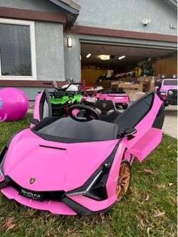 Lamborghini ride my car for kids