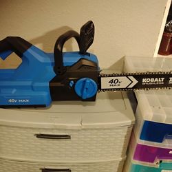 Kobalt 40v Chainsaw