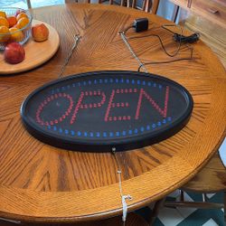 Open Sign