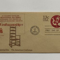 First Day of Issue Envelope and Stamp 