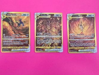 Pokémon VSTAR Gold Rare Card Lot of 3