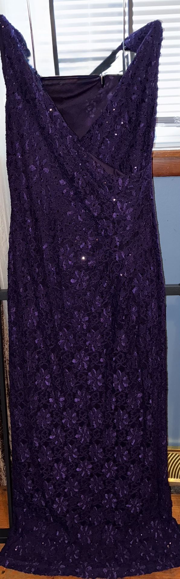 Sleeveless Purple Dress Size 12
