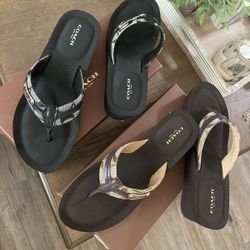 Coach Sandals Wedge 