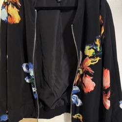 Women’s Xl Flower Jacket 