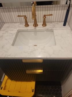 Sudio Design Warren 24 Bathroom Vanity Black Oak