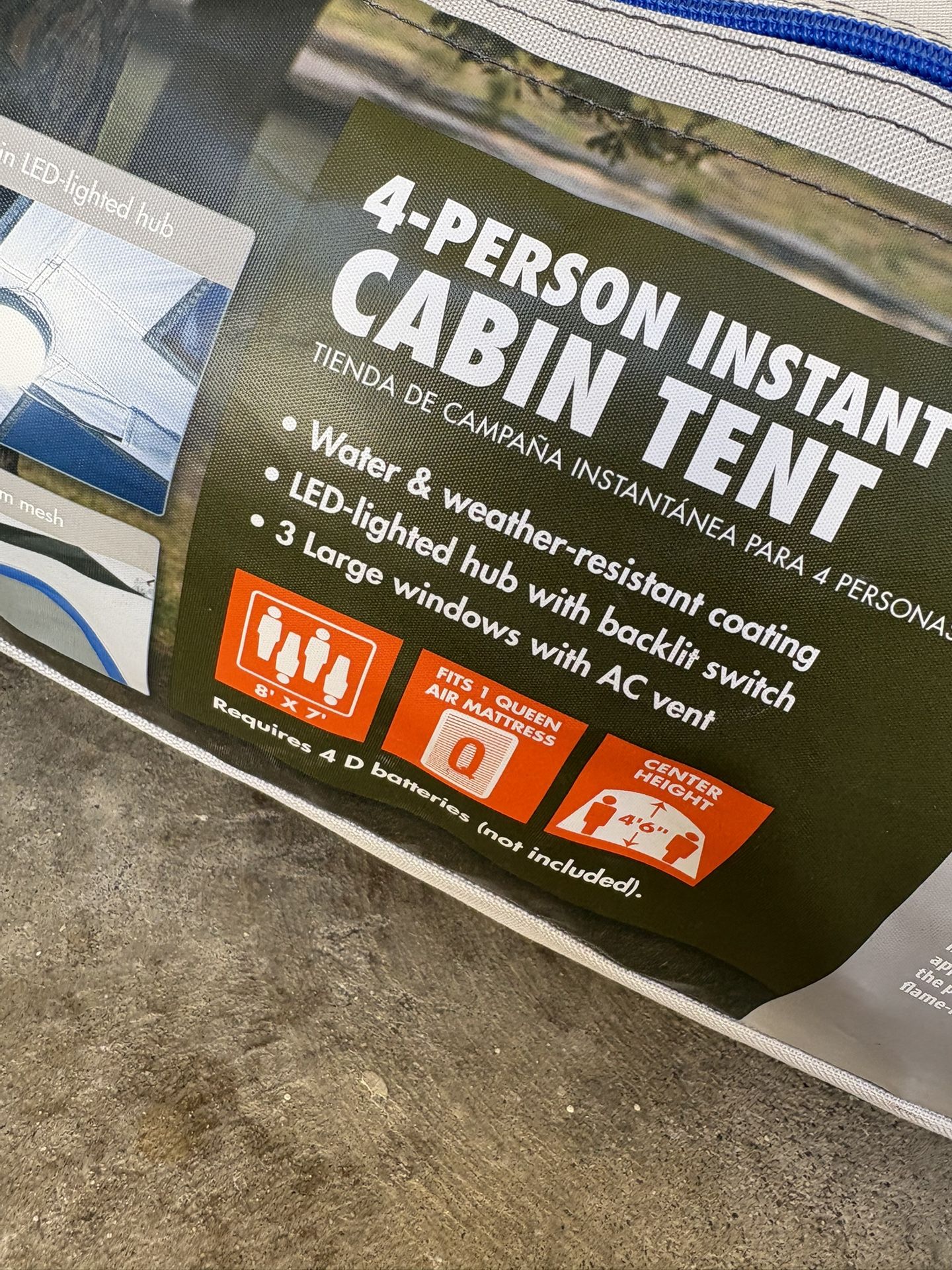 4 Person Tent Modern Like New