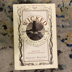 Wicked by Gregory Maguire book