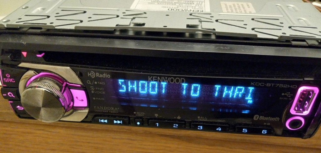 Bluetooth Kenwood Car CD Player Stereo Deck