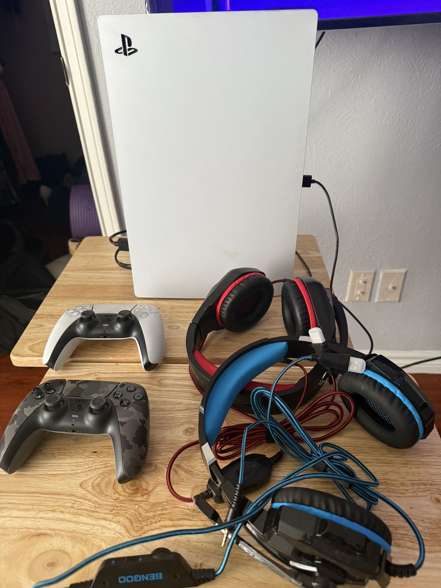 PS5 With 2 Controllers