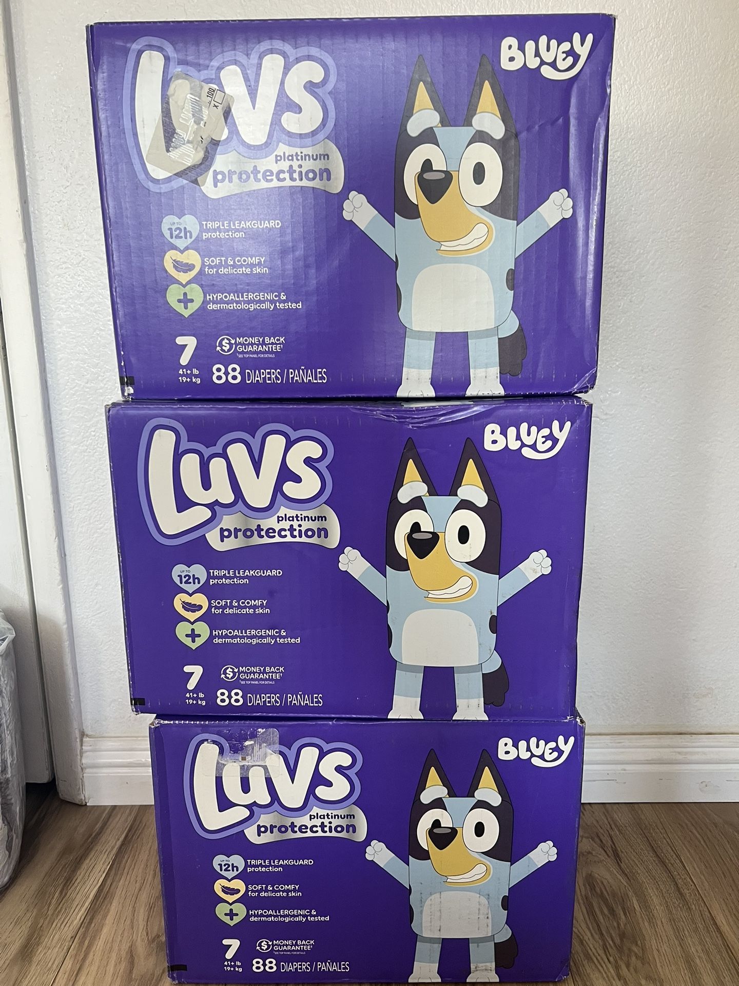 Diaper Size 7 ($60 for 307 diapers)