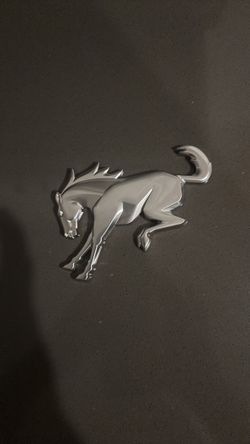 Chrome bucking bronco