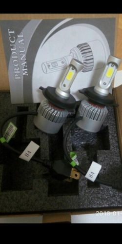 2pcs Car/Auto LED 8000LM 6500K*6 Months Warranty*Headlight Bulbs Low, High, Fog, Daytime, Luces Led, 9005, 9006, 9012, H1, H3, H7, H11, H4, 9007, H13