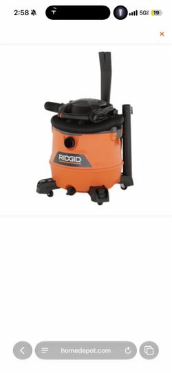 Rigid 16 gal vac
