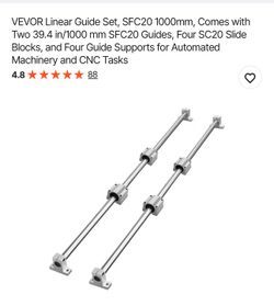 Linear Guide Set, SFC20 1000mm,