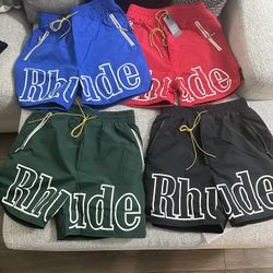 Rhude shorts all colors available sizes small, medium and large @Lafashionspot
