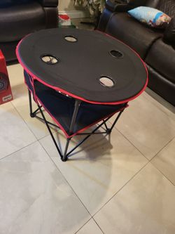 Red cup table new black