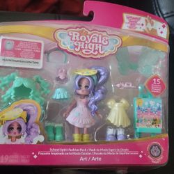 Royale High 3" School Spirit Fashion Pack: Art figure by Jazwares