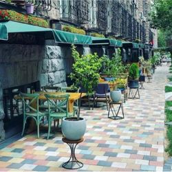 Brand New Green Heavy Plastic Dining Chairs 