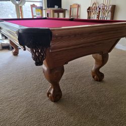 8ft Brunswick Pool Table