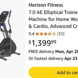 Elliptical $249