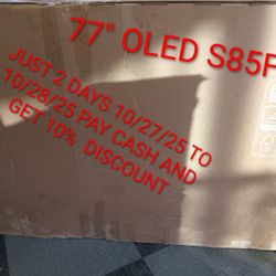 SAMSUNG 77" INCH OLED 4K S85F