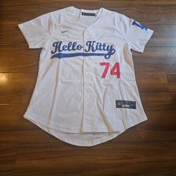 Dodgers Woman Hello Kitty White Jerseys $50ea Firm S M L Xl 2x 